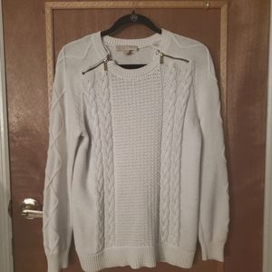Michael Kors Knit Ivory Sweater